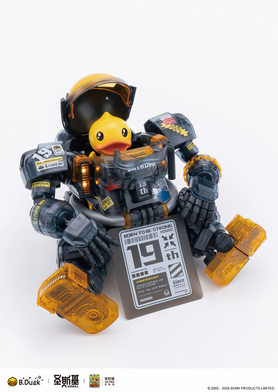 SOSKILL x ULTRA EGG SpaDuck 19th Anniversary Exclusive Black Warrior ver. Plastic Model Kit(Provisional Pre-order)Accessory