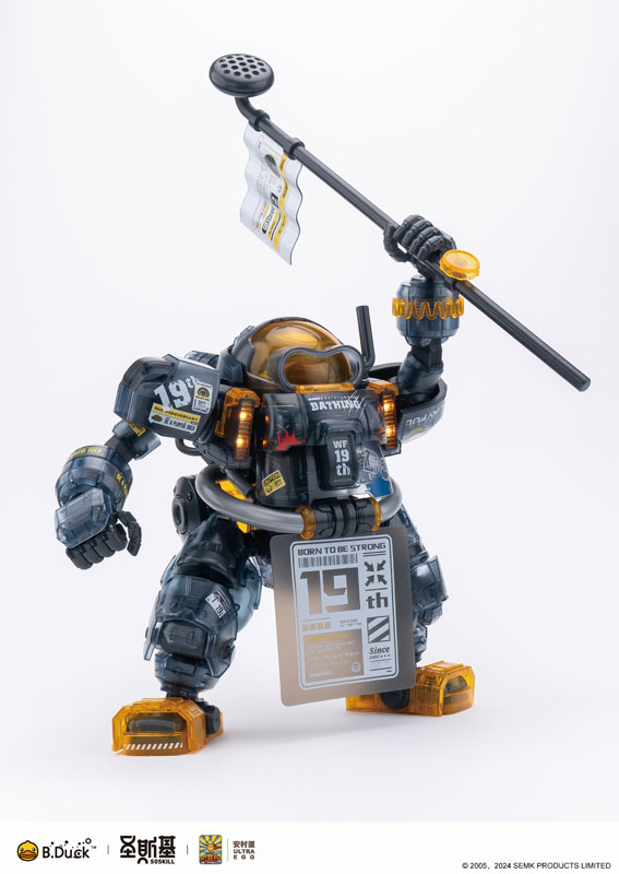 SOSKILL x ULTRA EGG SpaDuck 19th Anniversary Exclusive Black Warrior ver. Plastic Model Kit(Provisional Pre-order)Accessory