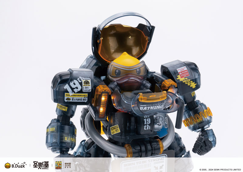 SOSKILL x ULTRA EGG SpaDuck 19th Anniversary Exclusive Black Warrior ver. Plastic Model Kit(Provisional Pre-order)Accessory