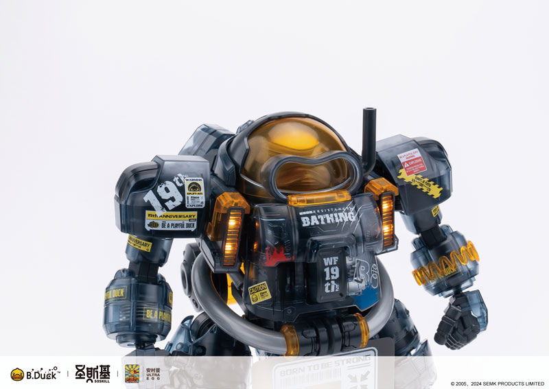 SOSKILL x ULTRA EGG SpaDuck 19th Anniversary Exclusive Black Warrior ver. Plastic Model Kit(Provisional Pre-order)Accessory