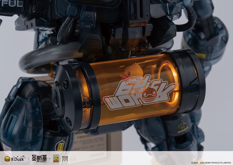 SOSKILL x ULTRA EGG SpaDuck 19th Anniversary Exclusive Black Warrior ver. Plastic Model Kit(Provisional Pre-order)Accessory