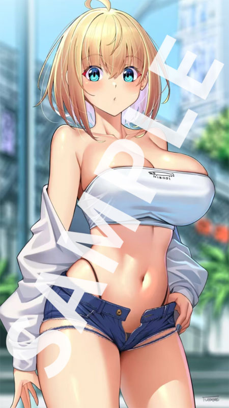 Sophia F. Shirring Tube Top ver. illustration by Nadare Takamine 1/6 Complete Figure Bonus Edition(Pre-order)Scale Figure