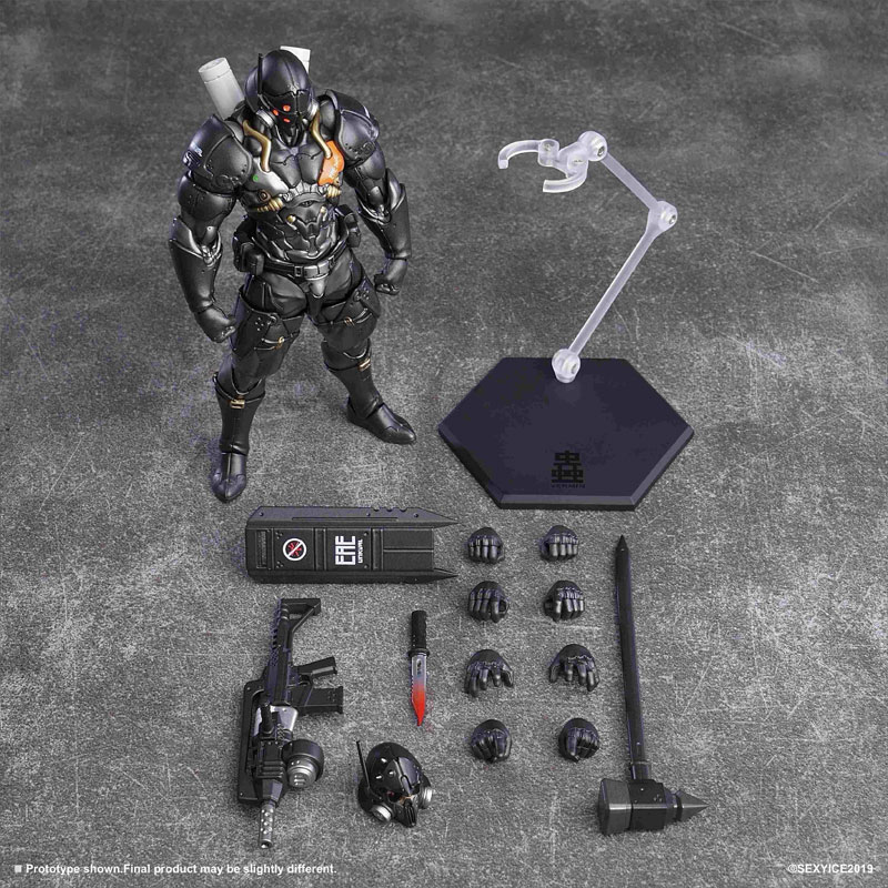 Project Identity: UNKVAL Eliminator Individual edition Ver. Complete Model Action Figure(Pre-order)Scale Figure