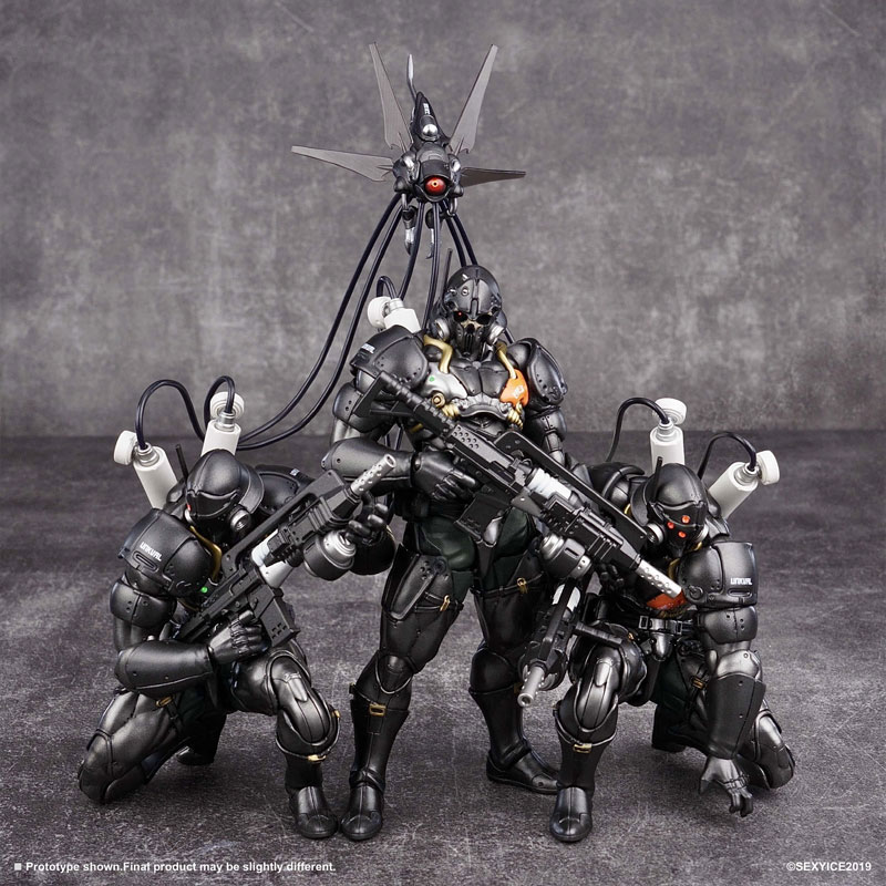 Project Identity: UNKVAL Eliminator Squad edition Ver. Complete Model Action Figure(Pre-order)Scale Figure