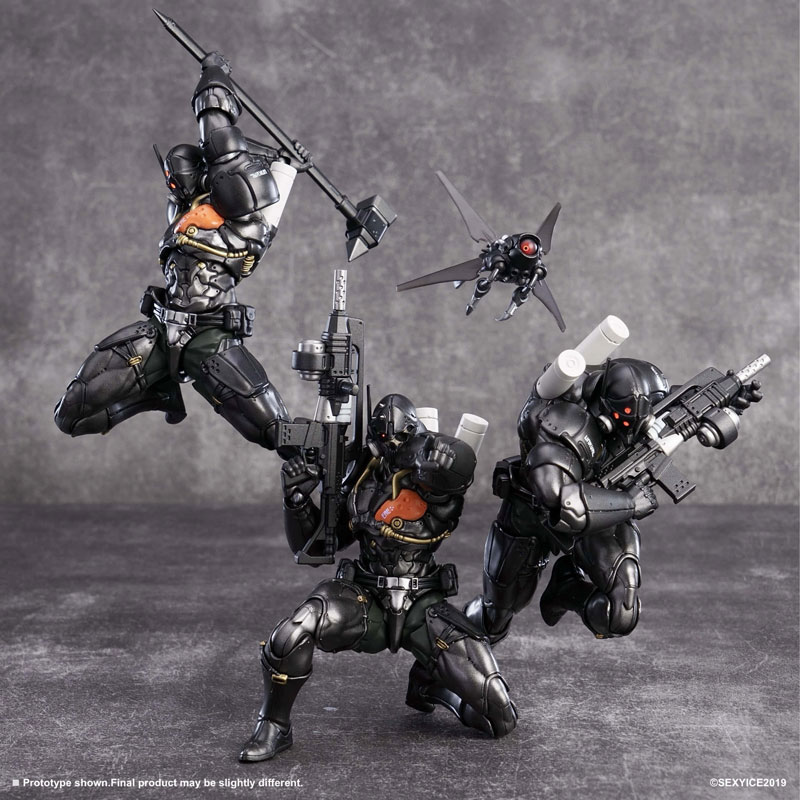 Project Identity: UNKVAL Eliminator Squad edition Ver. Complete Model Action Figure(Pre-order)Scale Figure