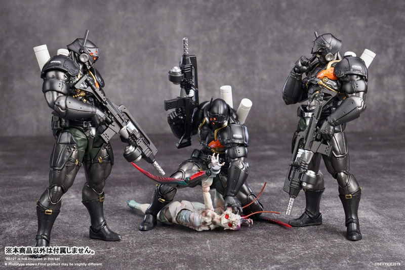 Project Identity: UNKVAL Eliminator Squad edition Ver. Complete Model Action Figure(Pre-order)Scale Figure