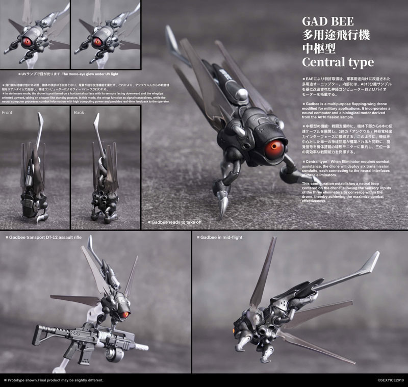 Project Identity: UNKVAL Eliminator Squad edition Ver. Complete Model Action Figure(Pre-order)Scale Figure