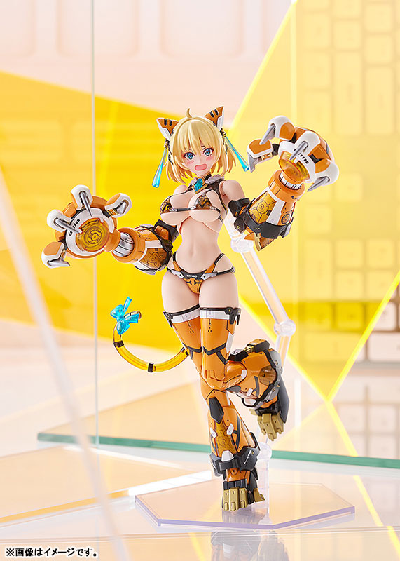 PLAMAX BP-02 BUNNY SUIT PLANNING Sophia F. Shirring: Tiger Armor Ver. Plastic Model(Pre-order)Scale Figure