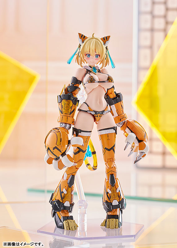 PLAMAX BP-02 BUNNY SUIT PLANNING Sophia F. Shirring: Tiger Armor Ver. Plastic Model(Pre-order)Scale Figure