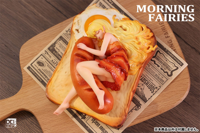 Morning Fairies Bacon Egg Toast Complete Figure(Provisional Pre-order)Scale Figure