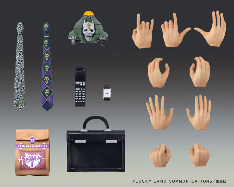 Super Action Statue BIG JoJos Bizarre Adventure Part.IV Yoshikage Kira(Pre-order)Scale Figure