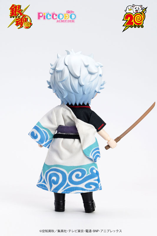 PICCODO ACTION DOLL Gintama Gintoki Sakata Chibi Doll(Provisional Pre-order)Scale Figure