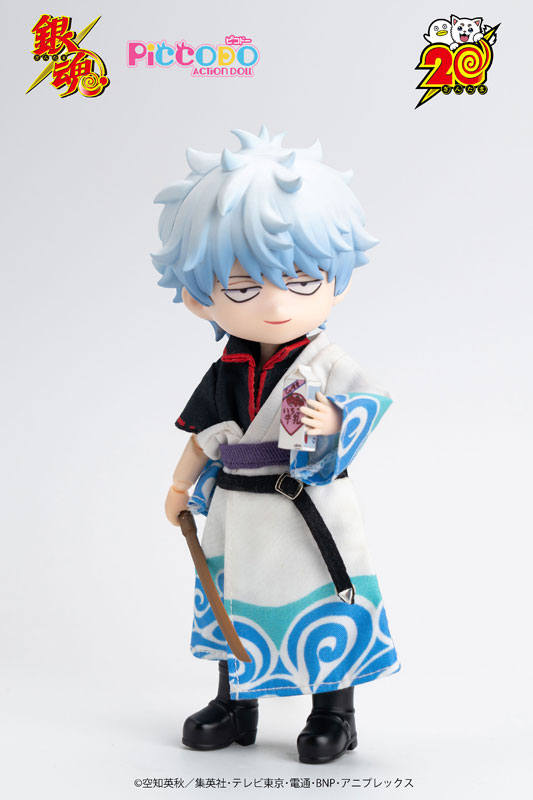PICCODO ACTION DOLL Gintama Gintoki Sakata Chibi Doll(Provisional Pre-order)Scale Figure