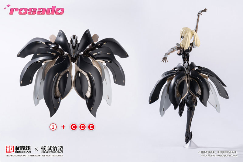 rosado Project RS-03 Starflower Lily MK3 MK3 1/10 Plastic Model(Pre-order)Scale Figure