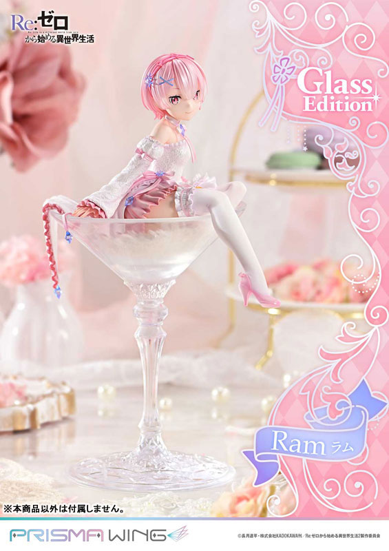 PRISMA WING Re:ZERO -Starting Life in Another World- Ram Glass Edition 1/7 Complete Figure(Pre-order)Scale Figure