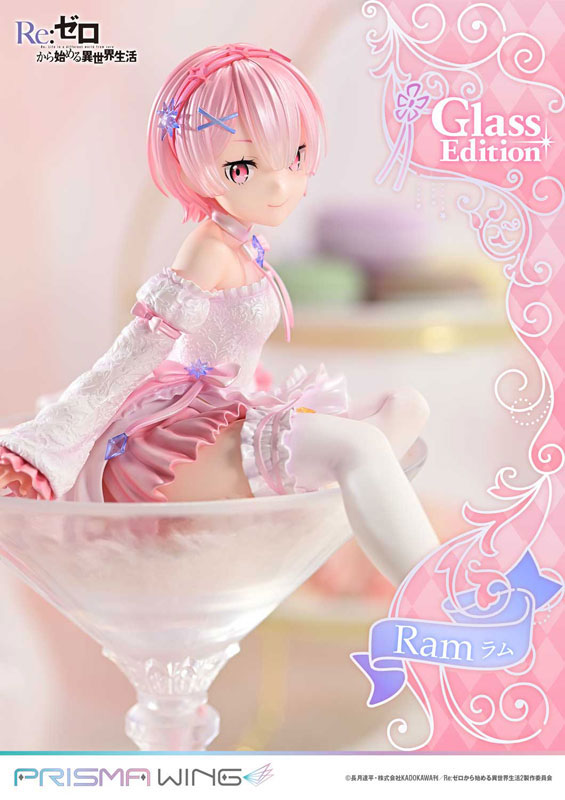 PRISMA WING Re:ZERO -Starting Life in Another World- Ram Glass Edition 1/7 Complete Figure(Pre-order)Scale Figure