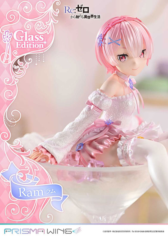 PRISMA WING Re:ZERO -Starting Life in Another World- Ram Glass Edition 1/7 Complete Figure(Pre-order)Scale Figure