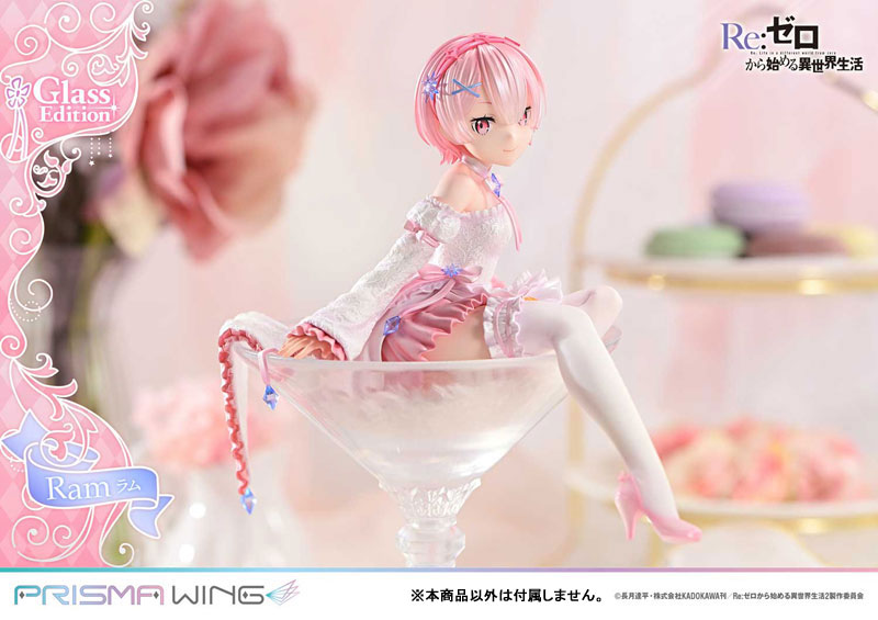 PRISMA WING Re:ZERO -Starting Life in Another World- Ram Glass Edition 1/7 Complete Figure(Pre-order)Scale Figure