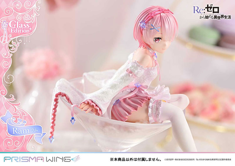 PRISMA WING Re:ZERO -Starting Life in Another World- Ram Glass Edition 1/7 Complete Figure(Pre-order)Scale Figure