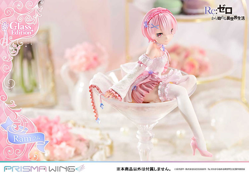 PRISMA WING Re:ZERO -Starting Life in Another World- Ram Glass Edition 1/7 Complete Figure(Pre-order)Scale Figure