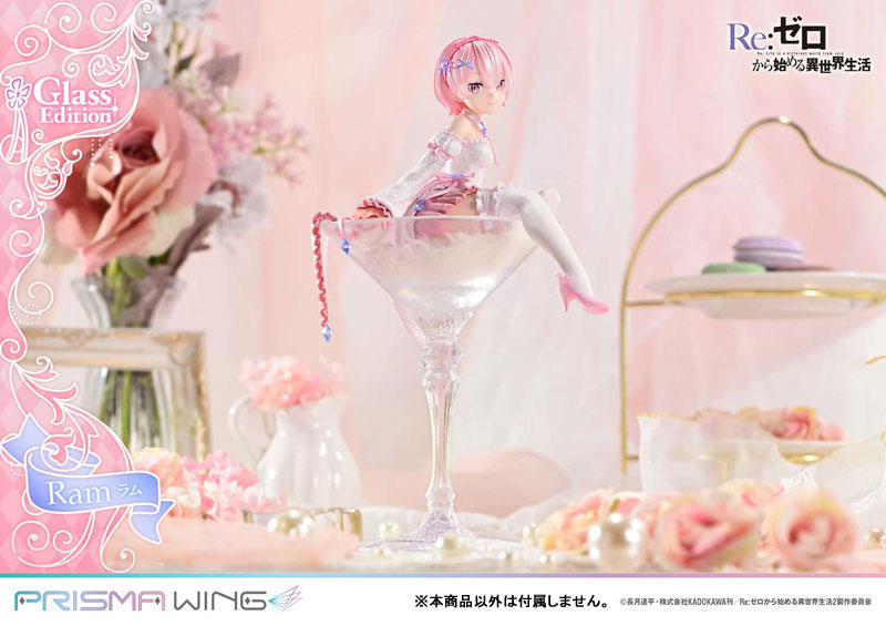 PRISMA WING Re:ZERO -Starting Life in Another World- Ram Glass Edition 1/7 Complete Figure(Pre-order)Scale Figure