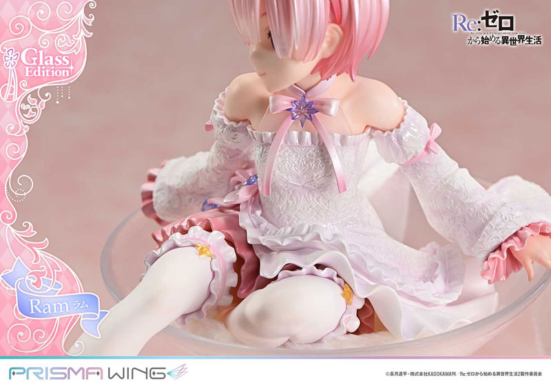 PRISMA WING Re:ZERO -Starting Life in Another World- Ram Glass Edition 1/7 Complete Figure(Pre-order)Scale Figure