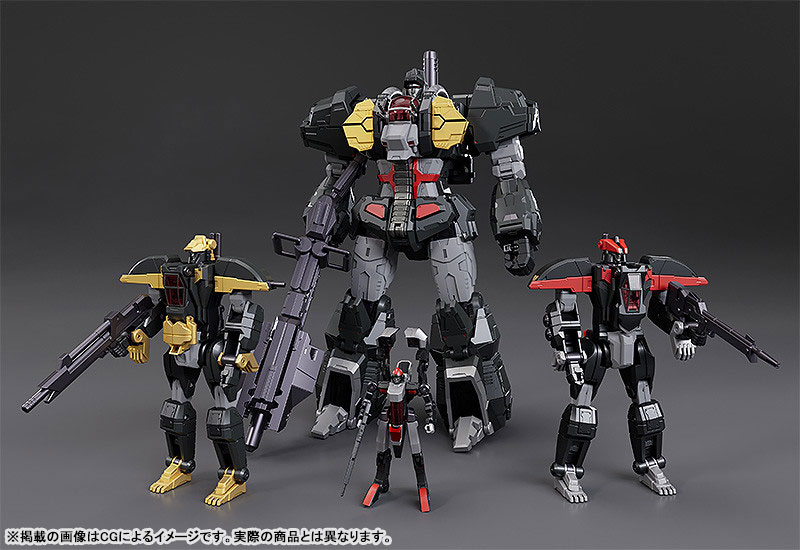 THE GATTAI HAGANE WORKS Dancouga Dancouga Posable Figure(Pre-order)(Single Shipment)Scale Figure