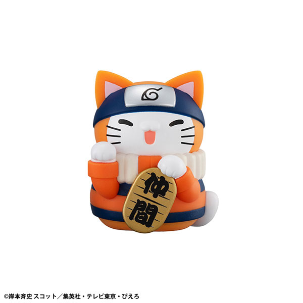 MEGA CAT PROJECT NARUTO Nyaruto! Colorful Maneki Neko FORTUNE 6Pack BOX(Pre-order)Accessory