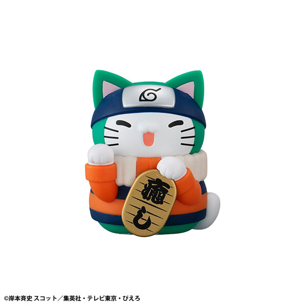 MEGA CAT PROJECT NARUTO Nyaruto! Colorful Maneki Neko FORTUNE 6Pack BOX(Pre-order)Accessory