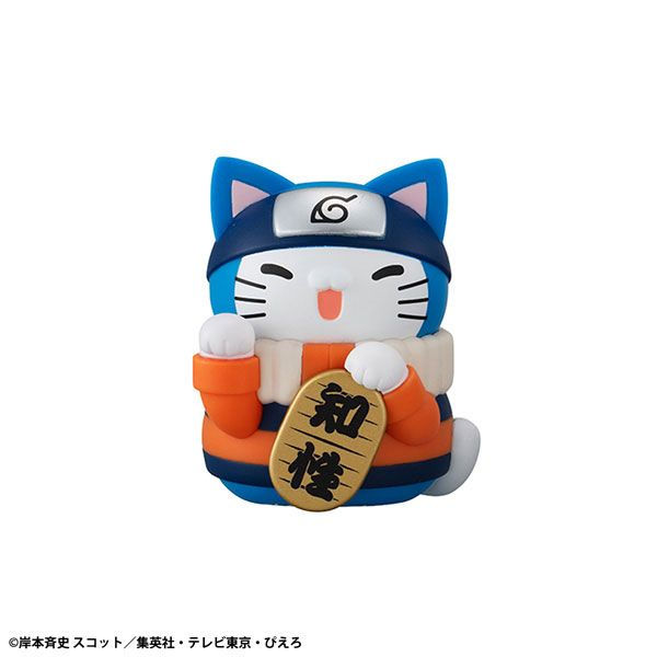 MEGA CAT PROJECT NARUTO Nyaruto! Colorful Maneki Neko FORTUNE 6Pack BOX(Pre-order)Accessory