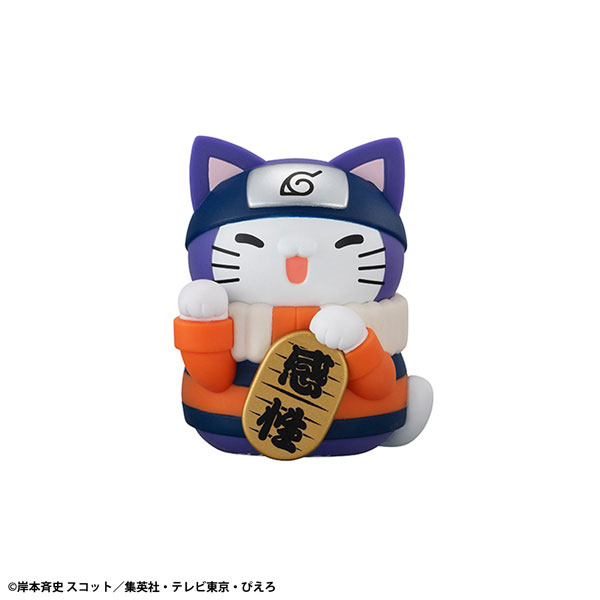 MEGA CAT PROJECT NARUTO Nyaruto! Colorful Maneki Neko FORTUNE 6Pack BOX(Pre-order)Accessory