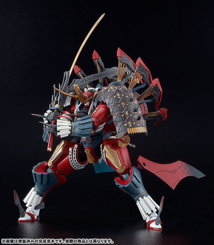 MODEROID Fullmetal Daemon Muramasa Third-generation Seishuusengou Uemon-no-jou Muramasa Plastic Model(Pre-order)Accessory