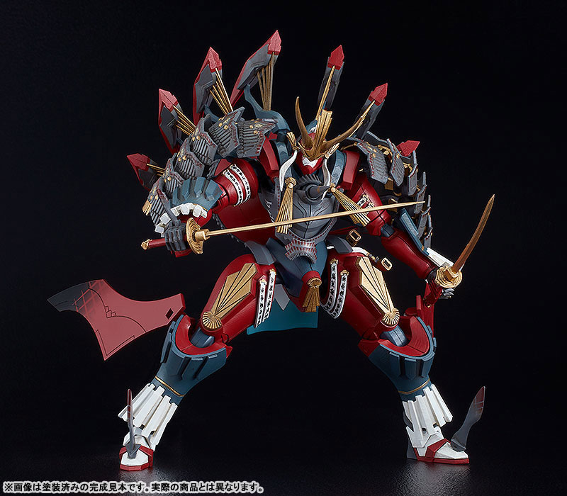 MODEROID Fullmetal Daemon Muramasa Third-generation Seishuusengou Uemon-no-jou Muramasa Plastic Model(Pre-order)Accessory
