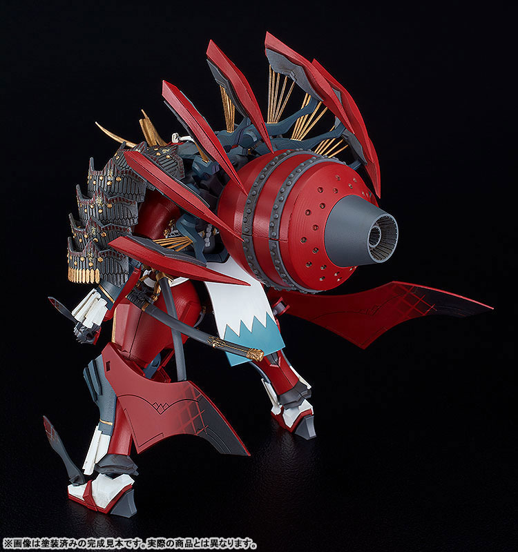 MODEROID Fullmetal Daemon Muramasa Third-generation Seishuusengou Uemon-no-jou Muramasa Plastic Model(Pre-order)Accessory