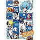 Petit Eva Clear File B (Blue) (Neon Genesis Evangelion)