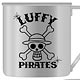 From TV Anime ONE PIECE Luffy Pirates Stainless Stailless Mug ()