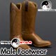 Triad Style - Male Footwear: Cowboy Boots TSM-013 (Doll Clothing)