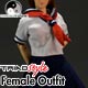 Triad Style - Female Outfit: Schoolgirl TSF-008 (Doll Clothing)