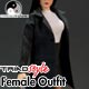 Triad Style - Female Outfit: Agent 2.0 (Dark Gray Ver.) TSF-009 (Doll Clothing)