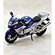 Complete Motorcycle Model 1/12 Suzuki GSX1300R Hayabusa (Blue)