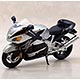 Complete Motorcycle Model 1/12 Suzuki GSX1300R Hayabusa (Black)
