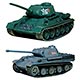 1/144 scale Battle Tank Kit Collection Vol.1 BOX (CANDY TOY)