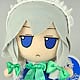 Touhou Plushie Series 03 - Sakuya Izayoi FumoFumo Sakuya ('11 Dec. Restock)