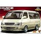 プラモデル ミニバン No.09 1/24 100系ハイエース スーパーカスタム Limited(オプション ホイール)