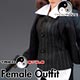 Triad Style - Female Outfit: Agent 3.0 (Black Ver.) TSF-033 (Doll Clothing)