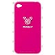 MobiMore PC Hard Case for iPhone 4（水玉ミッキー/ビビッドピンク）[CGD2-03430]
