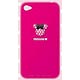MobiMore PC Hard Case for iPhone 4（水玉ミニー/ビビッドピンク）[CGD2-03433]