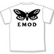 Crows and WORST - Bike Shop Fujiki EMOD Logo T-Shirt/ WHITE -M