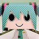 GraPhig 001 Miku Hatsune Nasos ver. (Paper Craft)
