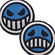 Anime ONE PIECE - Velcro Patch: Ace Two Face